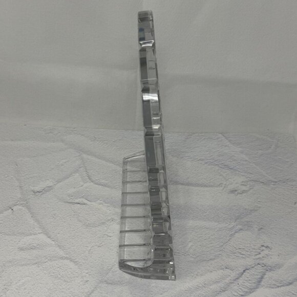 Mikasa Clear Crystal Cathedral Arch Picture Frame 4x6 Elegant Display Decor - Picture 7 of 8